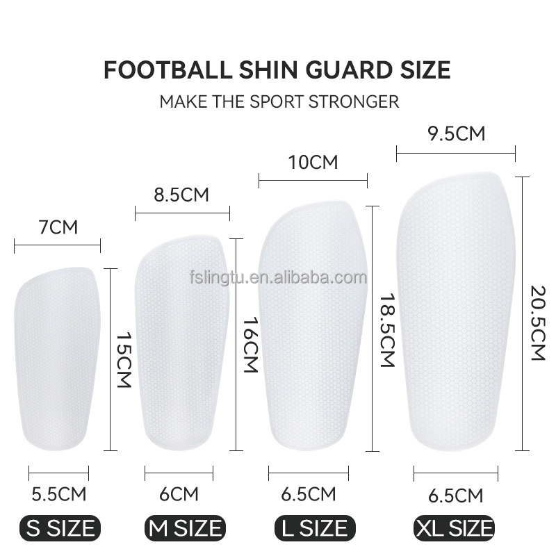 Espinilleras blancas con patrón de panal en blanco