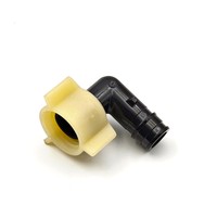 Raccord réducteur en laiton PEX MPT PPSU, surface lisse, tête hexagonale forgée, pour alimentation en eau