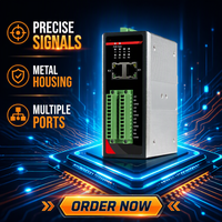 Gateway Industrial DIN-Rail RS232/485 a Ethernet, Convertidor de Protocolo Modbus RTU/TCP, para Automatización de Fábricas Inteligentes y SCADA