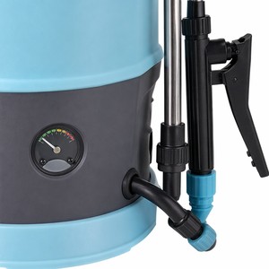 Pulvérisateur de jardin électrique 8L, pulvérisateur portable à batterie, <span class=keywords><strong>lance</strong></span> télescopique, poignée à gâchette, lutte contre les parasites et les mauvaises herbes - Product Image 3