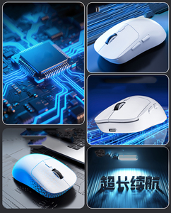 เมาส์เกมมิ่งไร้สายแบบพกพา ชาร์จได้ 6 ปุ่ม 6400DPI สามโหมด 2.4g  แบบมีสาย บลูทูธ สำหรับคอมพิวเตอร์ - Product Image 5