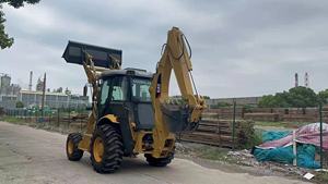 Chargeur rétrocaveuse Caterpillar 420F d'occasion avec moteur central Shanghai utilisé pour l'excavatrice Cat 416 Retro à vendre - Product Image 2