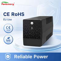 Mini-onduleur interactif en ligne 650VA 360W monophasé 220V 50Hz avec AVR, alimentation de secours pour systèmes de sécurité LED, USB, WiFi, CCTV – Europe