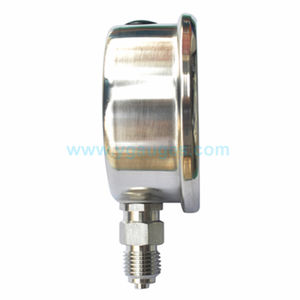 스테인레스 스틸 충격 방지 공압 <span class=keywords><strong>bourdon</strong></span> 튜브 압력계 - Product Image 6