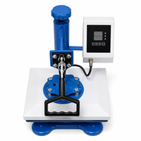 Nouvelle presse à chaud électrique manuelle mini 110V en stock, format plat 23x30CM, pour vêtements et tapis de souris