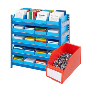 Cajas de Almacenamiento Plegables de Plástico Corrugado PP, Contenedores Apilables para Ropa, Cajas de Plástico para Recoger Piezas - Product Image 2