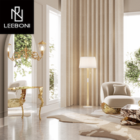 Miroir de luxe minimaliste moderne du Portugal Table d'entrée en métal pour villa Salon Console de décoration d'entrée pour la maison