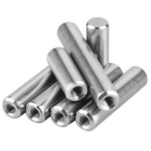 आंतरिक धागे 4 मिमी-20 मिमी मीट्रिक सिस्टम डीआईएन 7979 के साथ स्टेनलेस स्टील 304 डॉवेल समानांतर पिन - Product Image 2