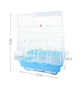 portable simple modern design pet products cages of birds breeding cages for birds breeding cage