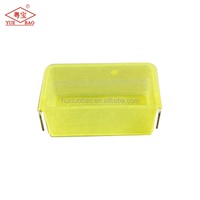 Mangeoires à pigeons en plastique, coupelles rectangulaires pour nids de pigeons, mangeoires pour oiseaux pour cage à oiseaux
