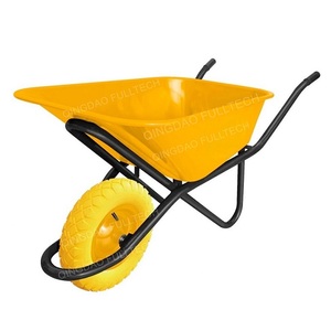 Carretilla de servicio pesado 90L litros Acero al aire libre jardín carretilla Francia modelo carretilla precio barato mejor precio - Product Image 1