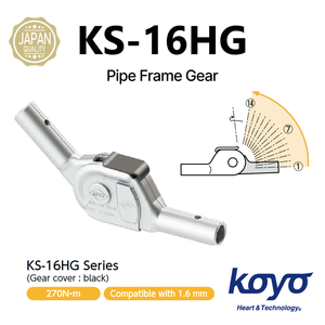 Engranaje Reclinable de Alta Resistencia de 270 N·m para Sillas Grandes - KS-16HG - Product Image 1
