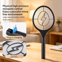Raquette anti-moustiques électrique rechargeable haute tension, pour la maison, vente en gros
