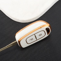 Vente flash - Étui pour clé de voiture en TPU pour Renault Sandero Dacia Logan Lodgy Dokker Duster 2 boutons