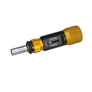 Mini tournevis dynamométrique en aluminium complet Outil hexagonal de 6.35mm Opération facile de qualité industrielle avec support OEM personnalisé - Product Image 1