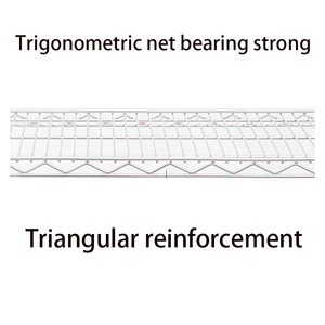 Chariot réglable à 3 niveaux avec poignée à double sangle Chariot robuste en métal chromé avec étagère en fil de <span class=keywords><strong>chrome</strong></span> - Product Image 5