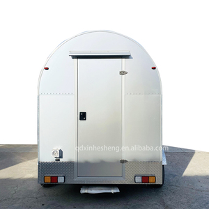 Mini camion de nourriture camping remorque restauration hot-dog chariot de nourriture mobile camion de nourriture entièrement cuisine - Product Image 6
