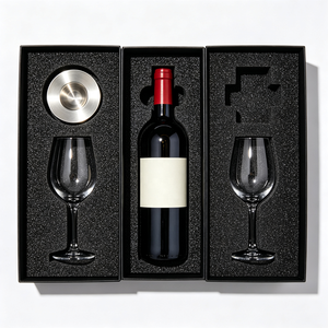 Insert en mousse haute densité découpé sur mesure pour bouteilles de vin, emballages cosmétiques en verre – Protection antichoc durable et amortissante - Product Image 1