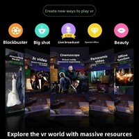 Meilleures ventes : Lunettes VR de 2e génération pour smartphones, cinéma 3D, casque de réalité virtuelle