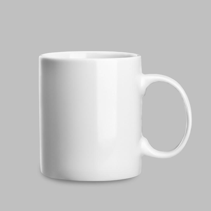 ถ้วยสีขาวนู้ดเงางาม