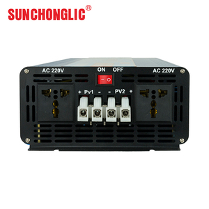 Chargeur solaire MPPT professionnel de haute qualité 1500W 12V 220V AC à onde sinusoïdale pure, sortie unique, pour usage domestique Sunchonglic - Product Image 3