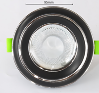Spot encastré LED moderne orientable pour plafond, CRI 90, 3 températures de couleur modifiables, corps en aluminium, anti-éblouissement, pour hôtels et résidences
