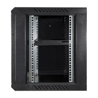 Baie de serveur réseau murale 9U, armoire d'équipement standard en acier de 19 pouces, personnalisable et en stock