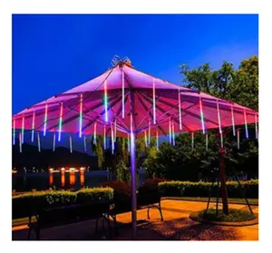 Светодиодная трубка-метеорит 360 градусов, пиксельное освещение 5050 RGB, яркие огни для вечеринки, клуба, парка, сцены, мероприятия