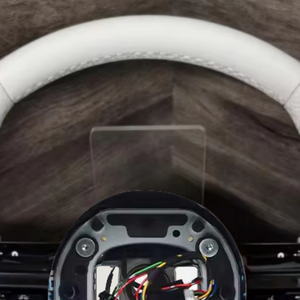 Volant en cuir blanc pour Mercedes-Benz AMG W176 W211 W212 W205 W204 A180 A200 <span class=keywords><strong>B180</strong></span> B200 GLA GLC GLB GLE pour modèle CLS - Product Image 4