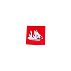 Custom Soft Pvc Rubber Sailboat <b>Patch</b> 3D Nautical Sew On Label For Clothing Bags <b>Jackets</b> - Product Image 3