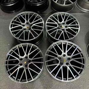 Jantes en alliage d'origine de 21 pouces pour Porsche Cayenne 9YA 9Y0 958, motif de boulons <span class=keywords><strong>5x130</strong></span> pour Cayenne Turbo GTS S E Hybrid - Product Image 2