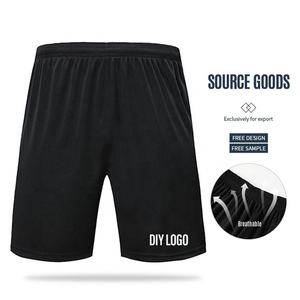 Factory Price 100% Polyester <b>Men's</b> Summer Casual <b>Shorts</b> <b>Elastic</b> <b>Waist</b> Mid Rise Breathable Quick Dry Support Custom Logo - Product Image 2