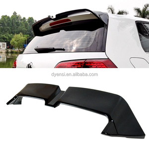 V W <span class=keywords><strong>Golf</strong></span> Mk7/<span class=keywords><strong>7</strong></span>.5 <span class=keywords><strong>R</strong></span>-Line Oett Style Aileron arrière Aileron Accessoires Hatchback Coffre arrière Oett Toit Spoiler - Product Image 1