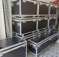 Mallette de vol en métal en aluminium Mallette de câble en aluminium Pro Audio Snake