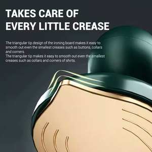 Fer à vapeur électrique portable pour la maison Vapeur à main pour vêtements Utilisation humide et sèche Repassage pour l'élimination rapide des rides - Product Image 5