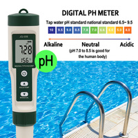 Haute qualité 10-en-1 PH mètre testeur de qualité de l'eau stylo TDS/Temp/EC/H2/ORP/S.G détecteur de conductivité moniteur outil de mesure de pureté