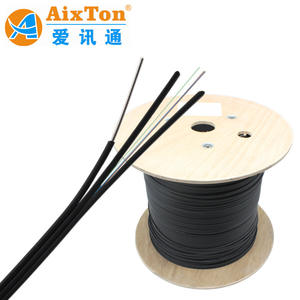 एकल मोड फिब्रा ऑप्टिका आउटडोर केबल <span class=keywords><strong>1</strong></span> 2 4 कोर जी 652 g652d g657a G657a 2 ftth तार Sc G657 lszh फाइबर ड्रॉप केबल - Product Image 3