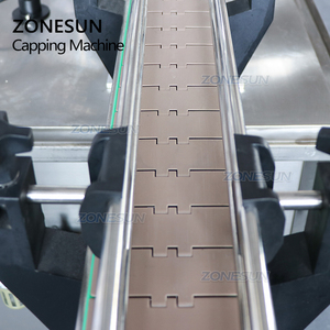 ZONESUN ZS-YG10 automatique liquide aluminium parfum pompe pulvérisateur bouteille collier anneau bouchons pressage capsulage sertissage Machine - Product Image 4