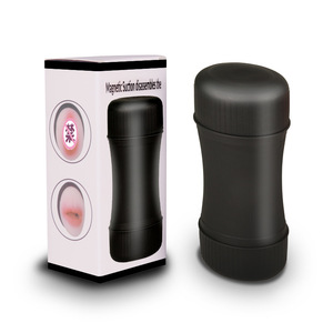 Copa de masturbación de pene TPE, masturbador de hombre de doble canal para Vagina, masturbación Manual, Juguetes sexuales - Product Image 6