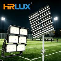 Projecteur LED d'extérieur sur mesure OEM 750W IP66 140LM/W à haut rendement lumineux pour terrains de sport