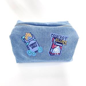 RYL gros patchs en vrac 3D fer sur/coudre sur appliques badges pour vêtements, chapeaux, sacs | Logo presse à chaud, Cowboy, cigarettes <span class=keywords><strong>tabac</strong></span> - Product Image 6