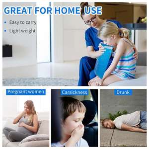 Mujeres embarazadas y niños Uso enfermo Bolsas de vómito azules desechables Bolsas de vómito con estampado médico impermeable - Product Image 6