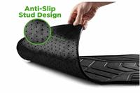 Tapis de sol en caoutchouc pour Volkswagen VW LT II 1996-2006, tapis de sol en PVC latex résistant, imperméables toutes saisons, Alfombrillas Tapis
