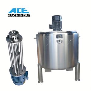 Máquina para hacer crema solar y cera para el suelo de 500L, tanque mezclador homogeneizador al vacío para hacer lociones y geles cosméticos - Product Image 6