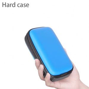 Custom PU Hard Disk Protective Case Waterproof EVA <b>Pouch</b> HDD Box Enclosure Portable SSD Storage Bag with Power Bank Feature - Product Image 2