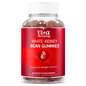 White Kidney Bean Gummy Energy Booster Gummies Suplemen Penurun Berat Badan Menghentikan Cravings Gummies Penurun Berat Badan