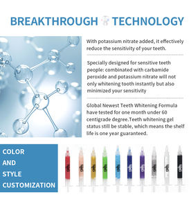 전문 치아 미백 젤 치아 미백 젤 16% 수소 치아 미백 젤 도매 - Product Image 5
