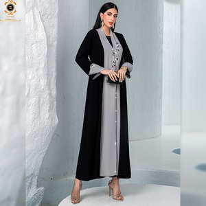 Abaya Zaynab Emmes, Túnica de Alta Calidad, Nueva <span class=keywords><strong>Moda</strong></span> Árabe para Chicas, Últimos Diseños de Burka - Product Image 1