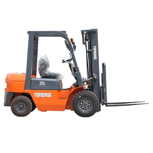 Carrello Elevatore Diesel da 2,5 Tonnellate (2500kg), Mini Muletto a Combustione Interna per Magazzino, Carretilla Elevadora - Product Image 2