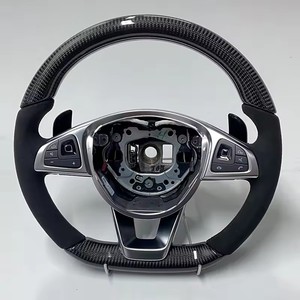 <span class=keywords><strong>พวงมาลัย</strong></span>คาร์บอนไฟเบอร์สำหรับรถ Mercedes Benz C คลาส W204 W205 AMG W213 W212 W447 W463 GLA GLA อุปกรณ์เสริมสำหรับรถยนต์ - Product Image 5
